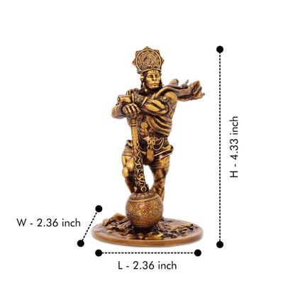 Bahubali Hanuman Murti Statue for Desk & Gift