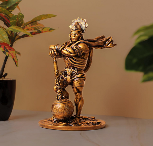 Bahubali Hanuman Murti Statue for Desk & Gift