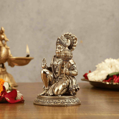 Lord Hanuman Murti, Mandir, Car Dashboard, Office, Home