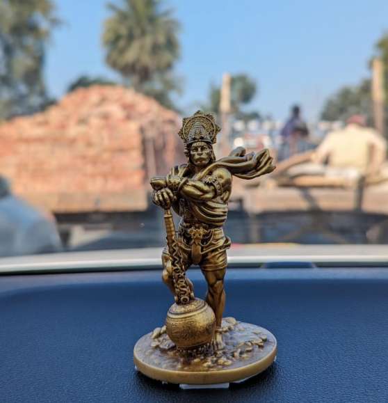 Bahubali Hanuman Murti Statue for Desk & Gift